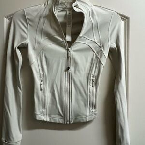 Lululemon Athletica White Utility Jacket